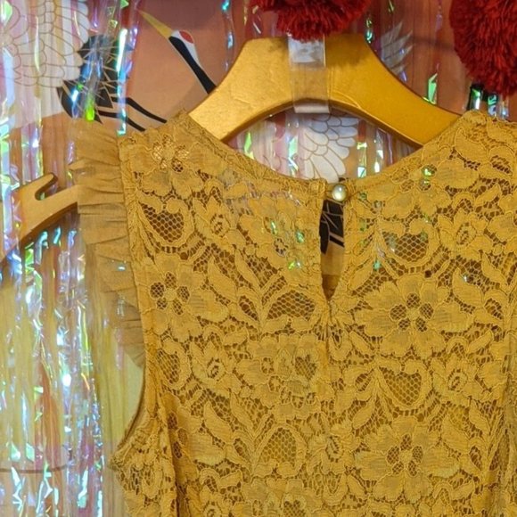 Zenz Lace Dress - Girls Size L - Picture 6 of 13